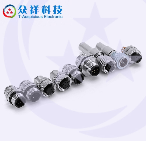 M12A type, D type, X type plug and socket