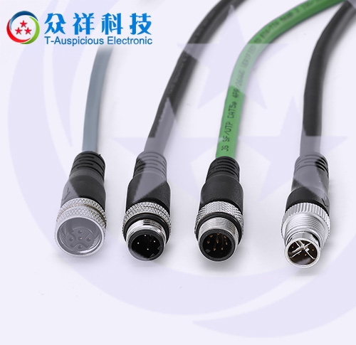 M12A, B, D, X Ethernet cable (length: support customization)